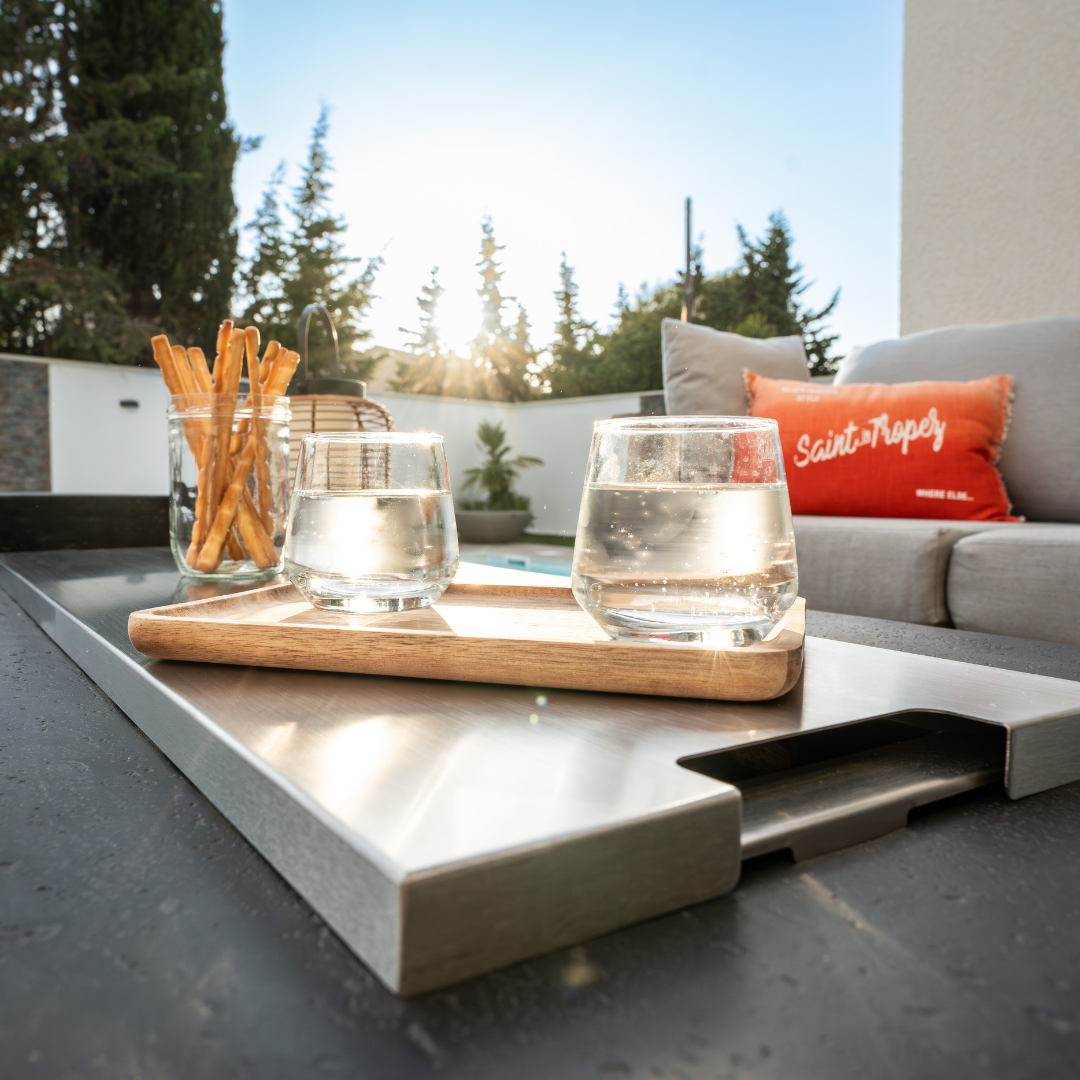 RECTANGULAR FIREPLACE COVER