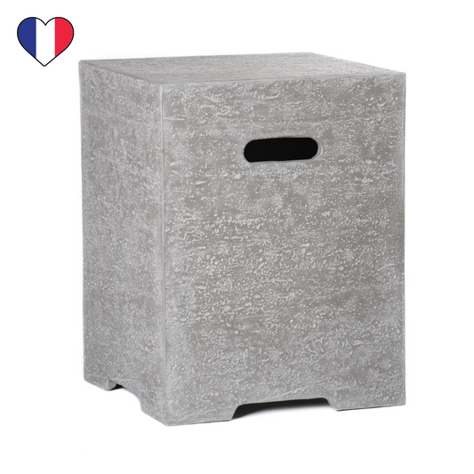 COFFRE DE BOUTEILLE EN BÉTON BRUT