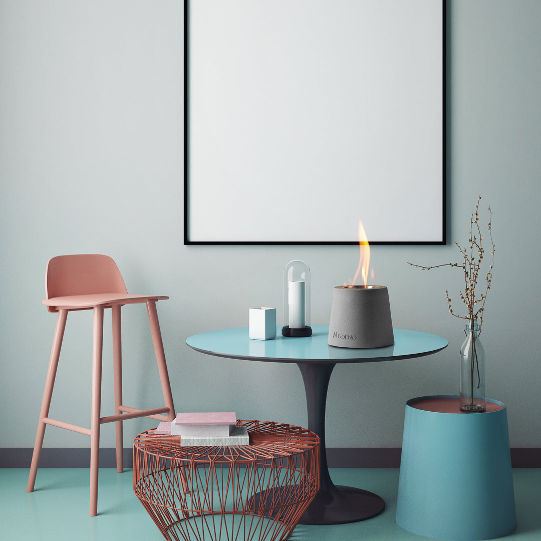 LOT DE 2 CHEMINÉES DE TABLE