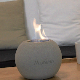 JUEGO DE 4 CHIMENEAS DE MESA 