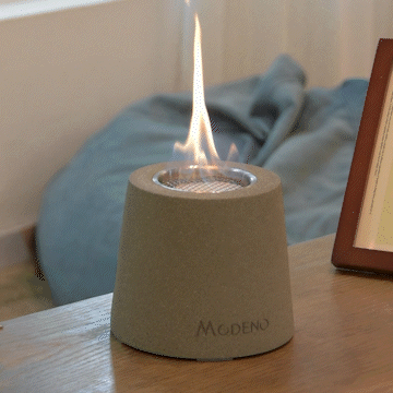 SET DE 2 CHIMENEAS DE MESA + 2 BIOETANOL 