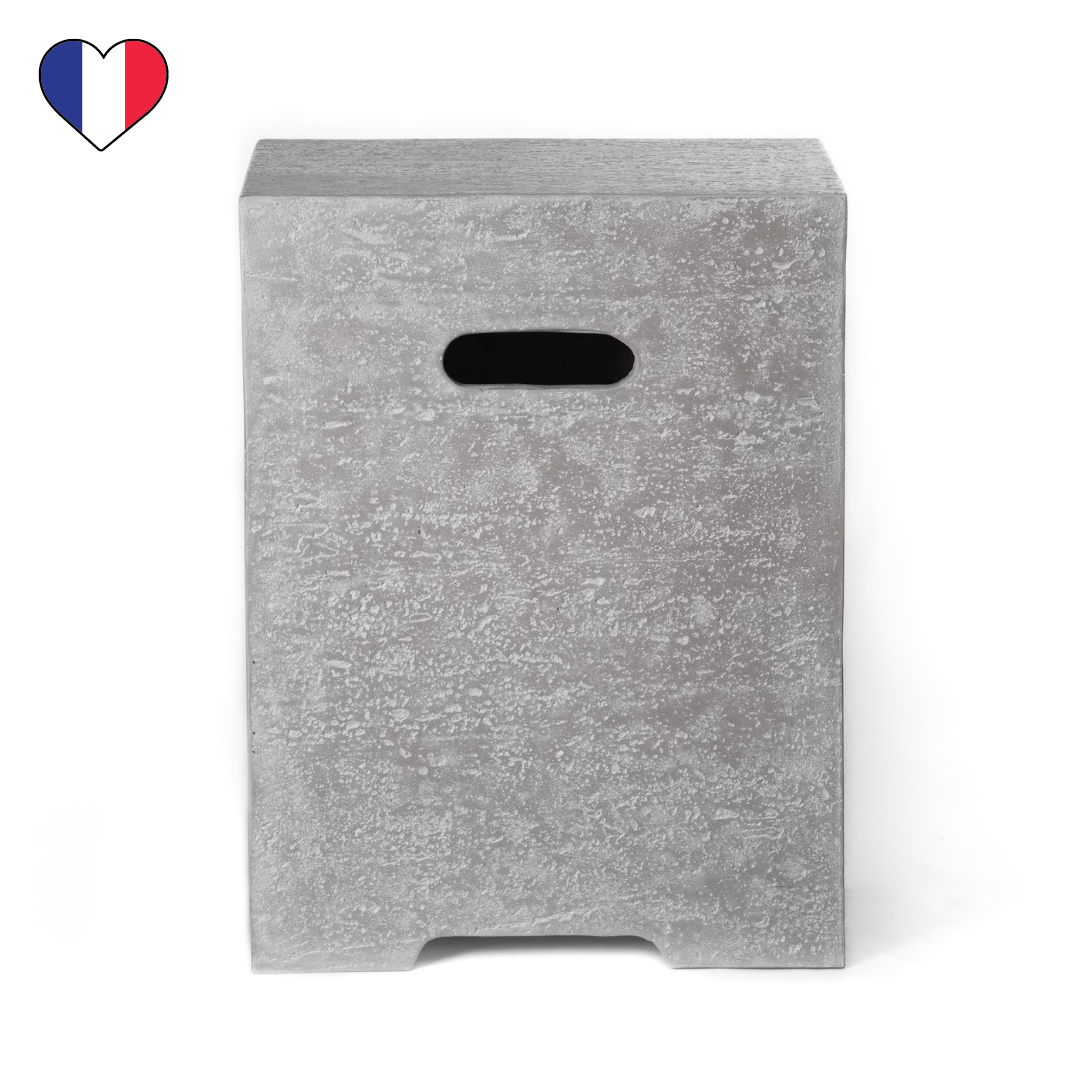 CAJA PARA BOTELLAS DE HORMIGÓN CRUDO 
