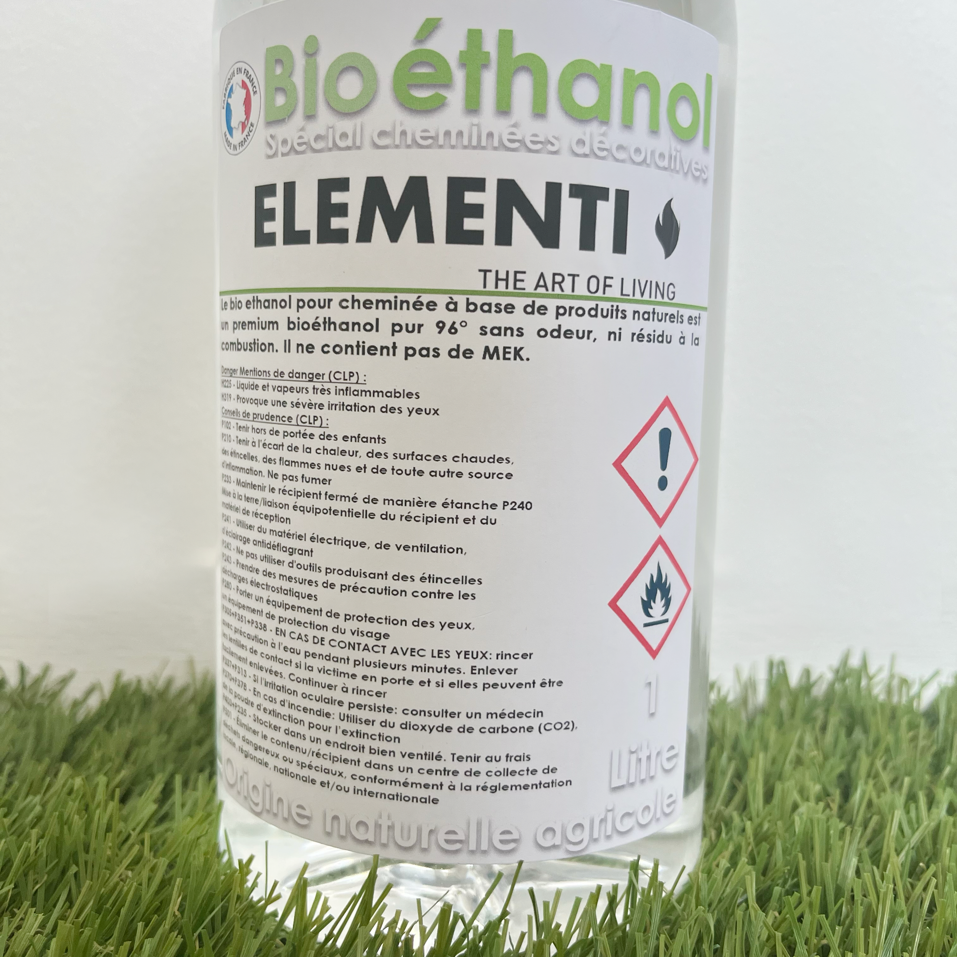 BIOÉTHANOL 1L – Elementi France